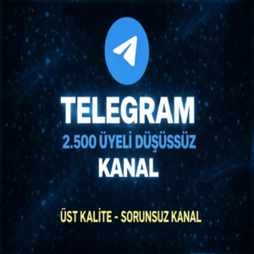  ⭐HIZLI TESLİM⚡TELEGRAM 2.500 ÜYELİ KANAL⚡